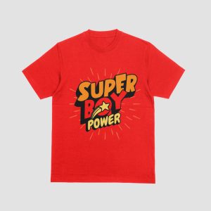Superboy Power Red T-Shirt