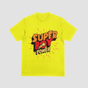 Superboy Power Yellow T-Shirt